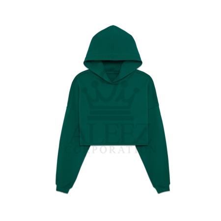  women crop hoodie