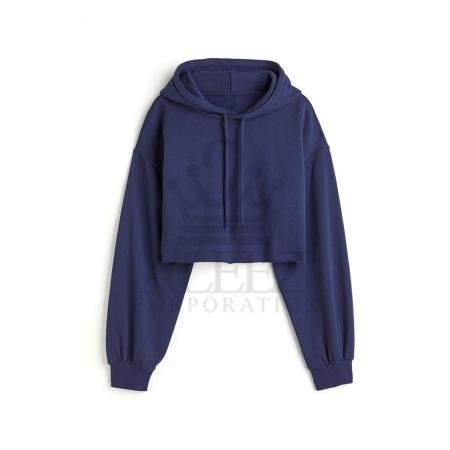  women crop hoodie